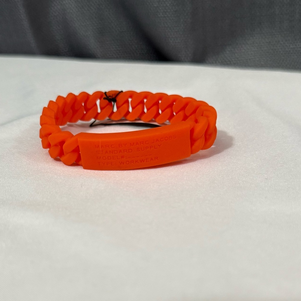 Marc Jacobs Silicone Bracelet Orange - Picture 5 of 5